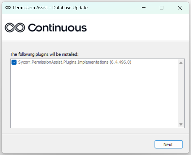 Application connectors list